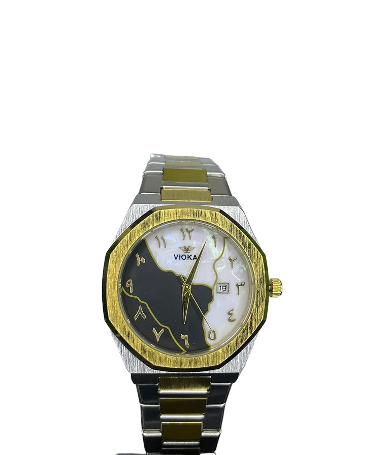 Viokai Chain Aura Black/Gold Stainless